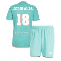 Inter Miami Jordi Alba #18 Rezervni Dres za djecu 2024-25 Kratak Rukav (+ Kratke hlače)